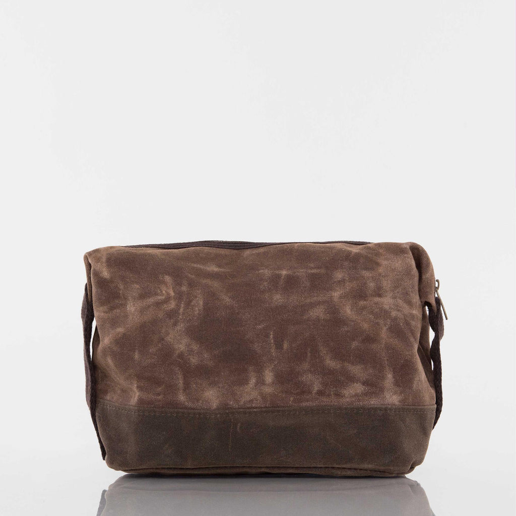 Lucky Lemon Waxed Dopp Kit