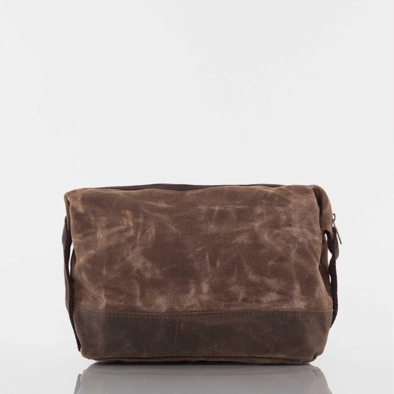 Lucky Lemon Waxed Dopp Kit