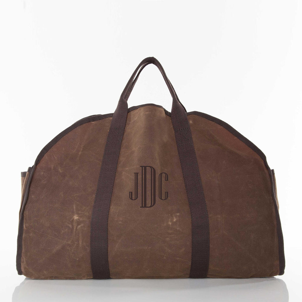 Lucky Lemon Waxed Log Carrier