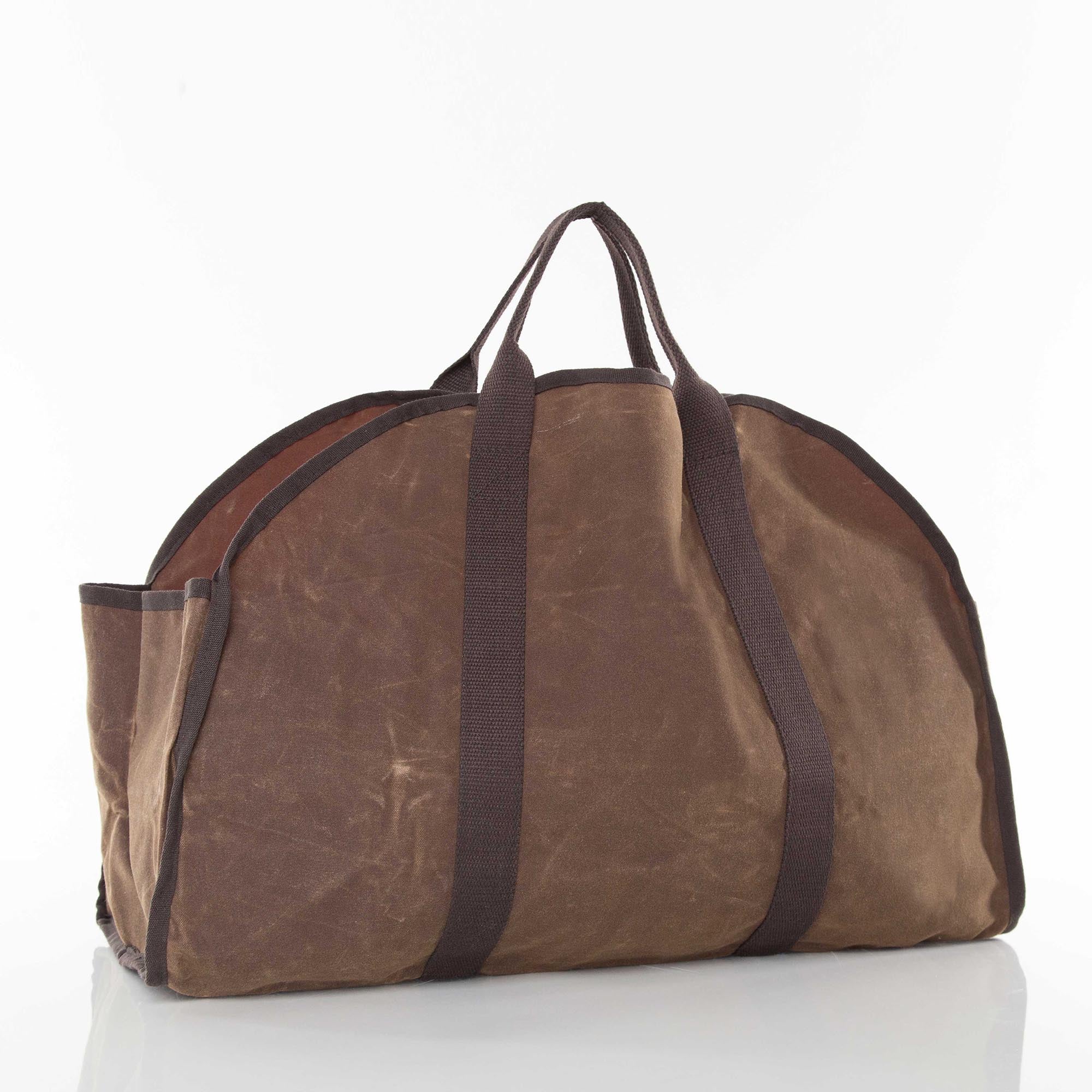 Lucky Lemon Waxed Log Carrier