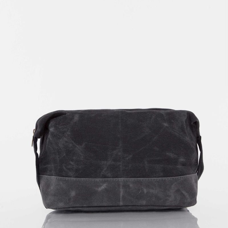 Lucky Lemon Waxed Dopp Kit