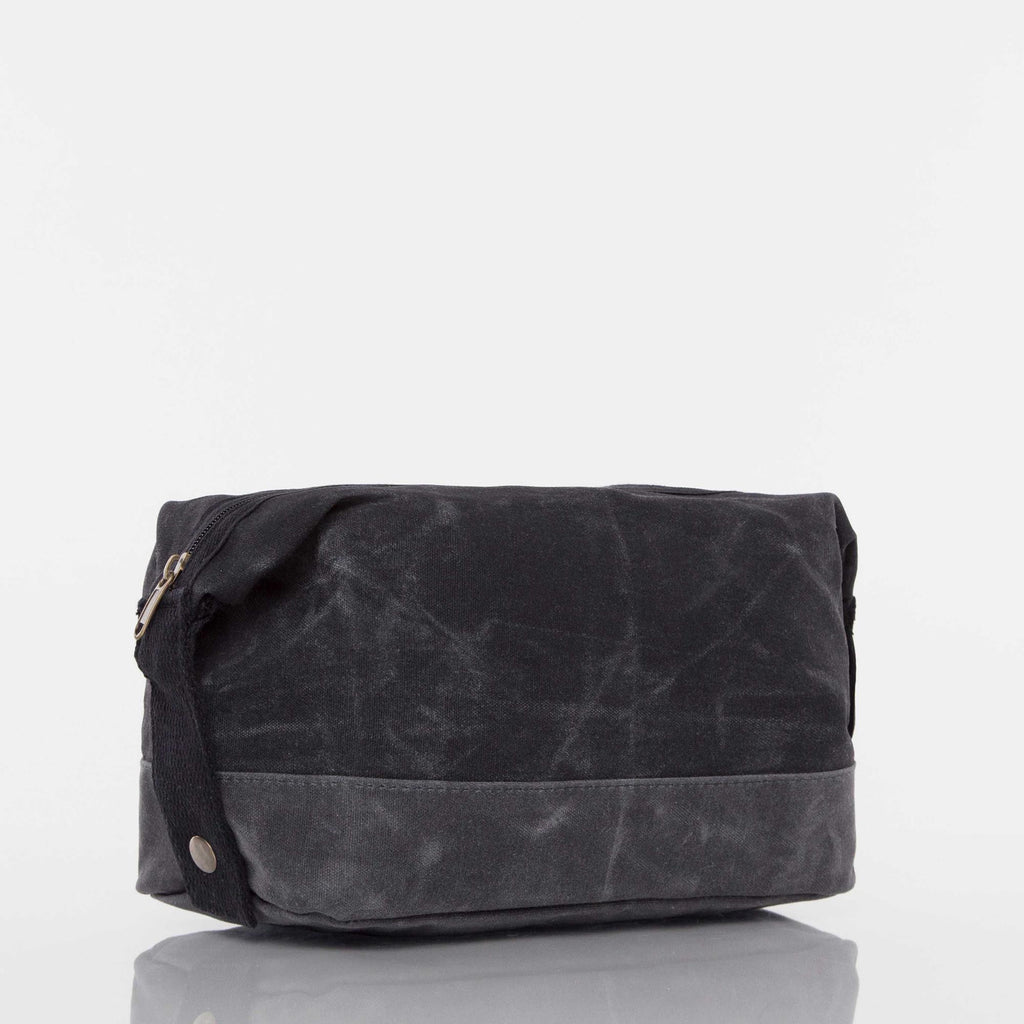 Lucky Lemon Waxed Dopp Kit
