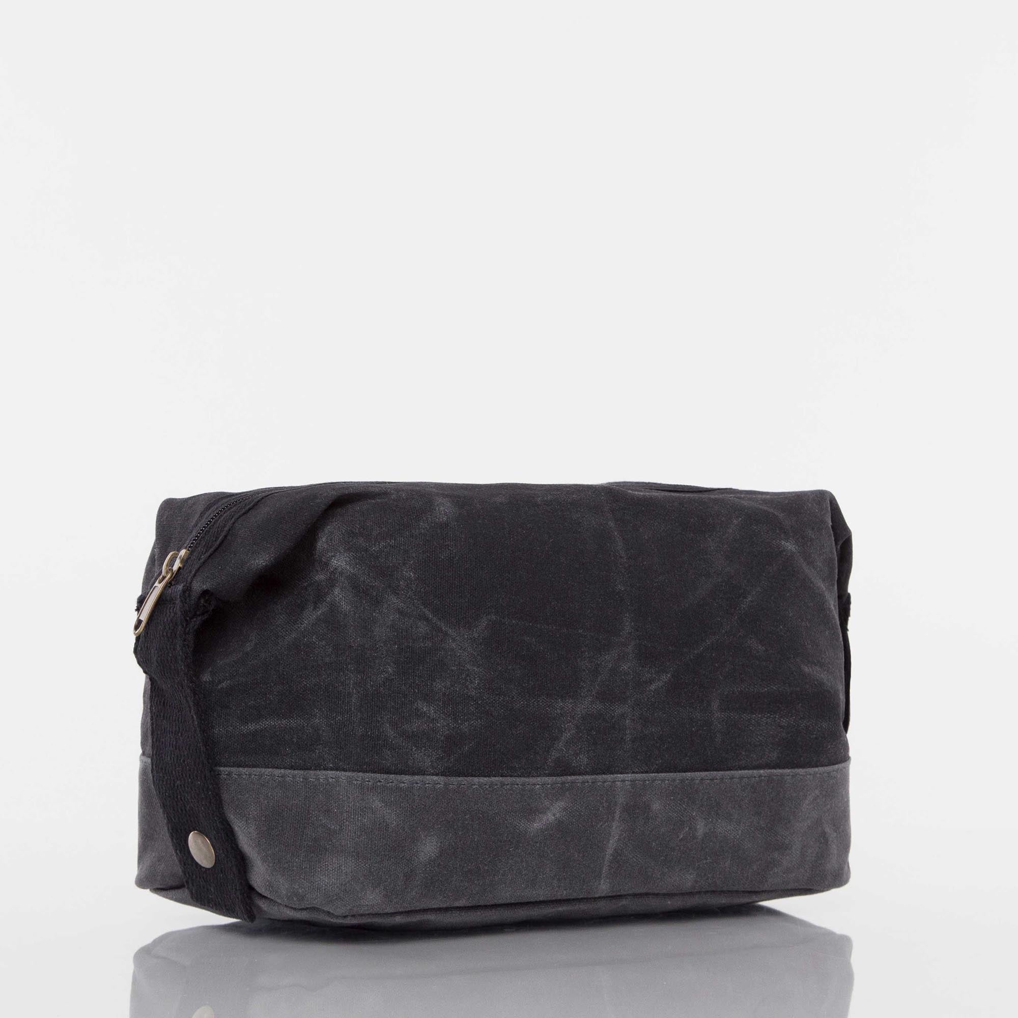 Lucky Lemon Waxed Dopp Kit