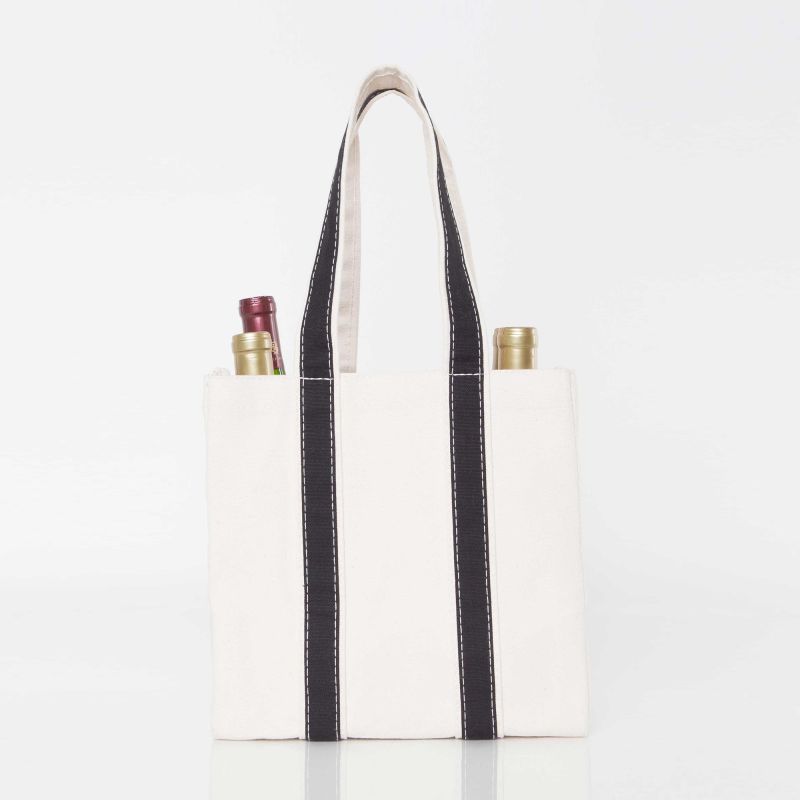 Lucky Lemon Four Bottle Wine Carrier
