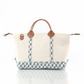 Lucky Lemon Block Print Weekender