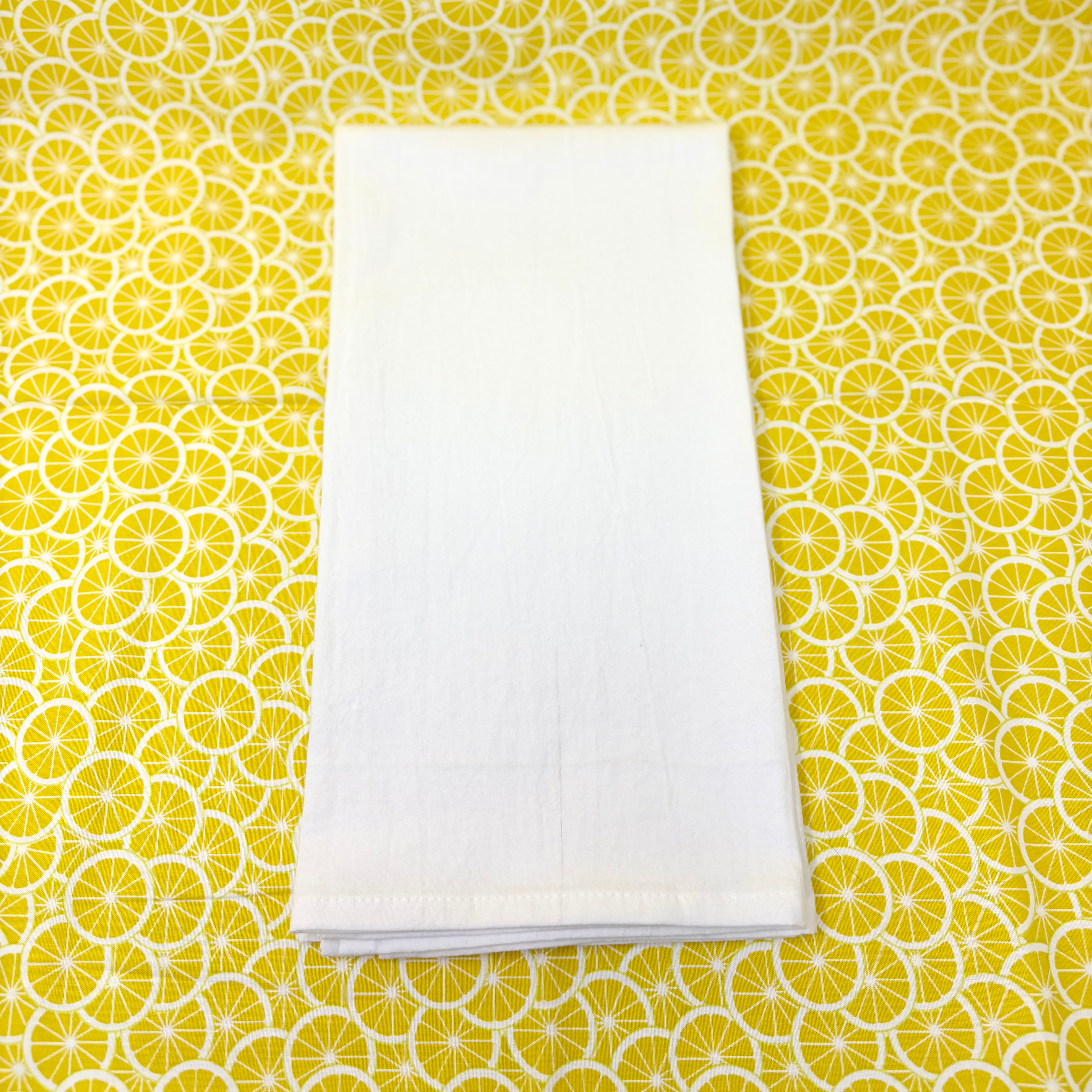 Lucky Lemon Flour Sack Tea Towel