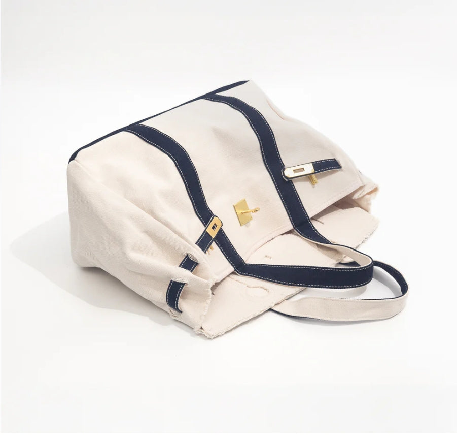 The Lucky Lemon Boat Tote