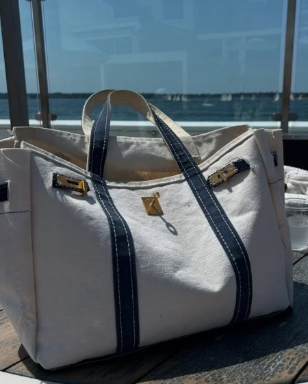 The Lucky Lemon Boat Tote